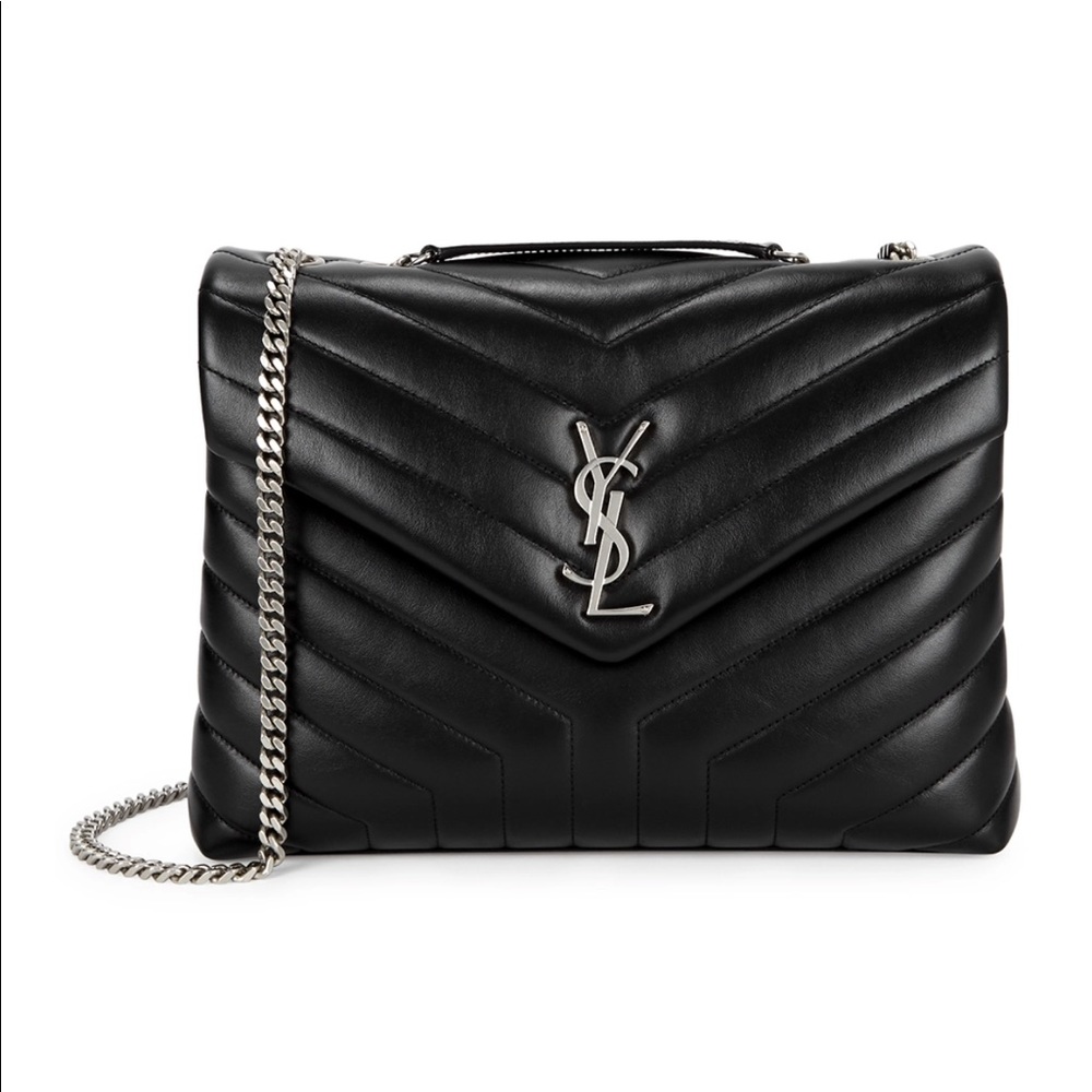 YSL Loulou Matelasse Calf skin leather bag - Medium